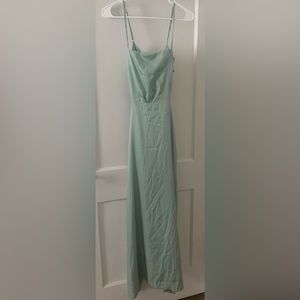 Altard State Sage Green Midi Dress
